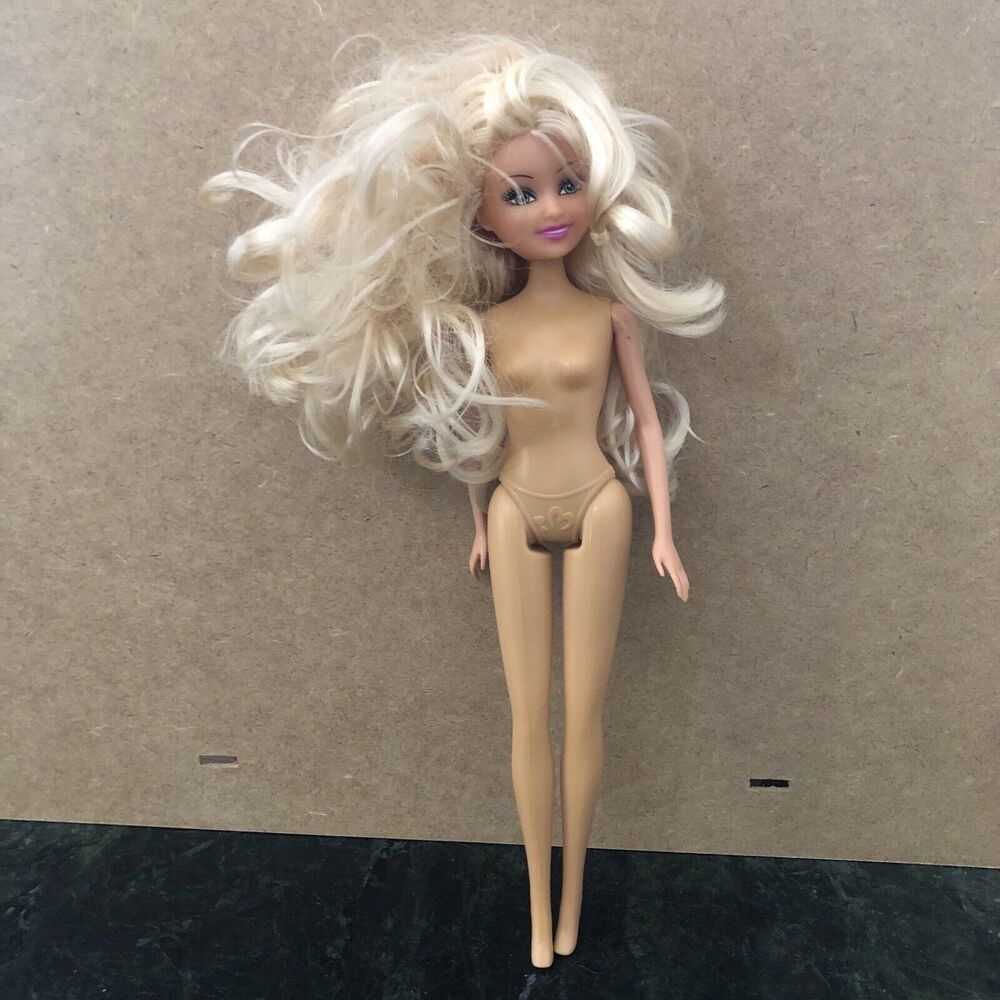 play doll blond long hair  801.26